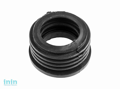 Манжета переходная D73х50 трехлепестковая черная (Симтек)