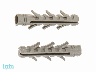 Дюбель распорный серии ZUBR 10х50 без шурупа (100 шт в зип-локе) (WAVE)