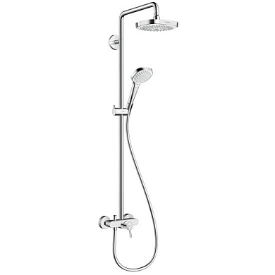 Душевая стойка со смесителем Hansgrohe Croma Select E 180 Showerpipe, 2jet, 27258400