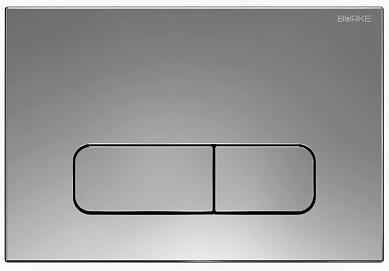 BURKE клавиша смыва тип 02 хром глянец/хром глянец