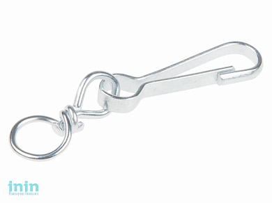 Карабин с вертлюгом тип А 40 мм STARFIX