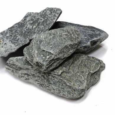 Камни для бани талькохлорит колото-пиленый фр. 50-90 мм 20кг