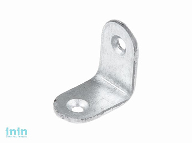 Уголок мебельный 12х19x19 мм круглый белый цинк STARFIX