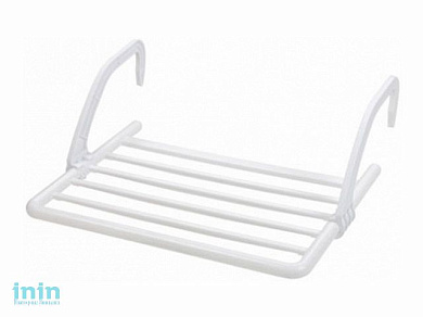 Сушилка навесная на батарею Berossi, снежно-белый, BEROSSI (Изделие из пластмассы. Размер 520 х 390 х 180 мм (в рабочем состоянии))