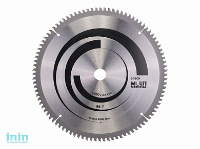 Диск пильный 350х30 мм 96 зуб. универсальный MULTIMATERIAL BOSCH (твердоспл. зуб)