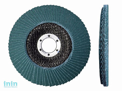 Круг лепестковый 125х22мм ZK60 ST плоск. КЛТ1 (Луга) (LUGAABRASIV)