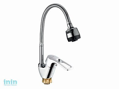 Смеситель для кухни, D40 8G4-E181 G.Lauf (Смеситель цинковый, Гарантия 5 лет)