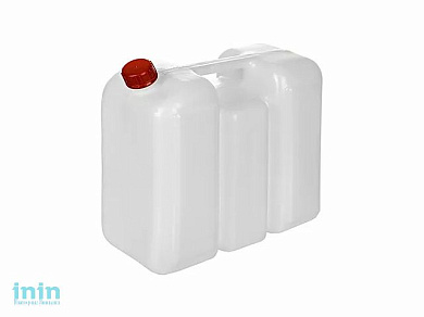 Канистра 10л пластм. (для пищевых продуктов, а также промышленных жидкостей) (ИнструмАгро)