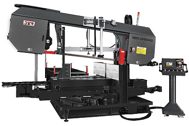 JET MBS-2540DAS полуавтоматический ленточнопильный станок (50000317T)