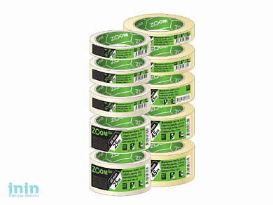 Лента малярная 48ммх45м ZOOM, белая