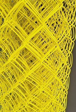 Сетка рабица в пвх 1.2*10 м Яч 55*55 ф2.4 мм "солнышко"