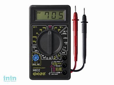 Мультиметр цифровой M832 ФАЗА (ФАZА)