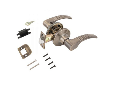 Защелка врезная межкомнатная 8510 PS AB бронза пустая СТАНДАРТ