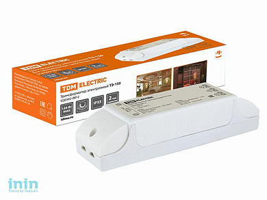 Трансформатор электронный ТЭ-150 220В/12В 50-150Вт TDM