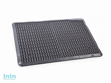 Коврик для прихожей Степ, мокрый асфальт, BEROSSI (Изделие из пластмассы. Размер 560 х 430 х 10 мм)