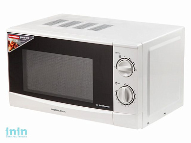 Печь микроволновая NORMANN AMW-915 (СВЧ, 700 Вт, 20 л, мех. управл.)