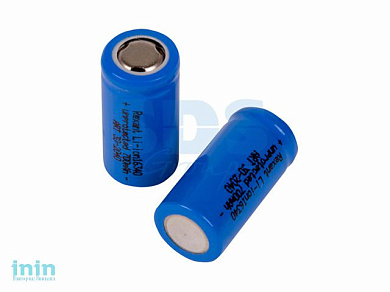 Аккумулятор Rexant Li-ion 16340  unprotected 700 mAH 3.7 В  упак=10шт (упак картон 10шт)