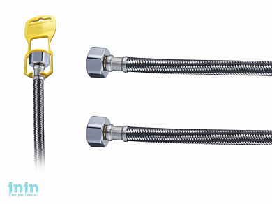 Подводка гибкая для воды гайка 1/2 - гайка 1/2 100см G.lauf