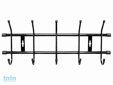 Вешалка настенная металлическая ВН5, NIKA (485х180х67 мм.  Цвета в ассортименте.)
