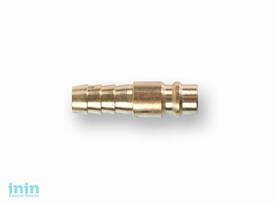 Соединение быстросъем. ПАПА х елочка 10 мм (латунь) ECO