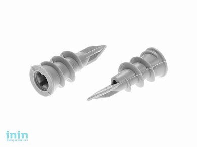 Дюбель пластмассовый для ГКЛ DRIVA 12х32 мм, сверло (10 шт в зип-локе) STARFIX