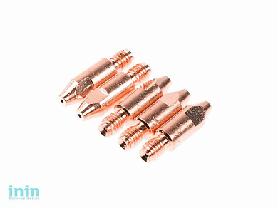 Трубка контактная Ф 1.2 мм M6х28 мм E-Cu (набор 5 шт) SOLARIS (контактный наконечник)