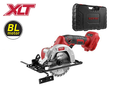 Аккум. циркулярная пила WORTEX CCS 1814 в чем. ALL1 XLT SOLO БЕСЩЕТ., 18 В, до 45 мм (140х20 мм, рез под углом 45)