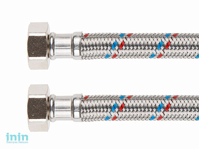 Подводка гибкая для воды гайка 3/4 - гайка 3/4 100см AV Engineering