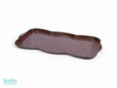 Поддон для обуви, шоколадный, BEROSSI (Изделие из пластмассы. Размер 759.4 х 384.6 х 33 мм)