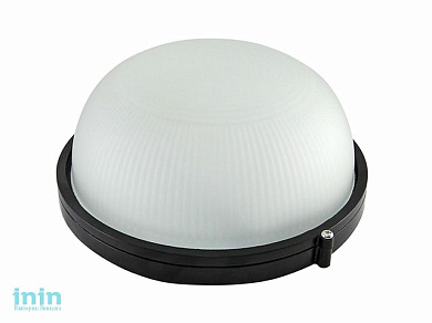 Светильник НПБ1101 черный, круг 100Вт IP54 TDM