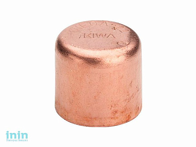 Заглушка 35, медь, под пайку Viega