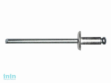 Заклепка вытяжная 4.8х16 мм сталь/сталь, цинк (5000 шт в коробе) STARFIX