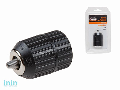 Патрон сверлильный быстрозажимной GEPARD (GP0820-01) (1,5-13 мм, 1/2")