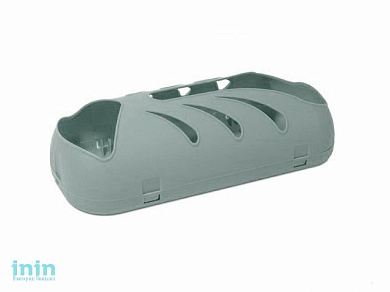 Корзина для пакетов Krita (Крита), серая мистерия, BEROSSI (Изделие из пластмассы. Размер 280 х 133 х 84 мм)