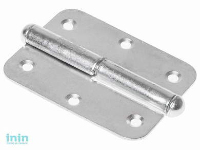 Петля 110 мм левая, белый цинк STARFIX (разъемная)