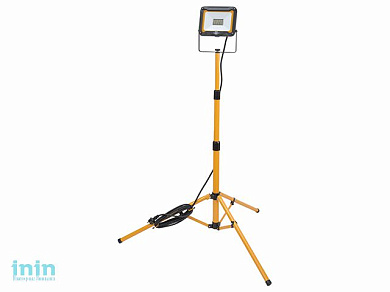 Прожектор светодиодный мобильный на штативе 30 Вт 6500К IP65, с кабелем 5м, JARO Brennenstuhl (2930Лм, холодный белый свет)