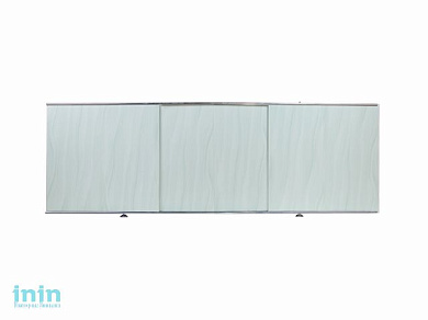 Экран под ванну 1,5 м, волна зеленая, PERFECTO LINEA