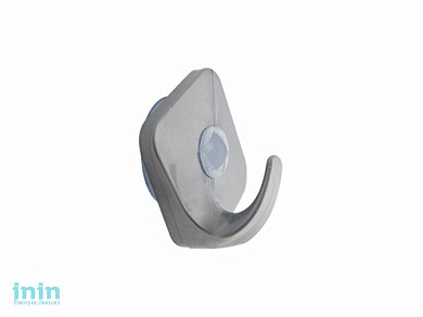 Крючок на вакуумной присоске, DRINA (цвета в ассортименте)