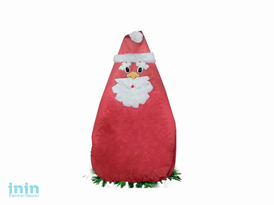 Укрытие зимнее для растений, "Дед Мороз", ф90х100 cм, BLUMEN HAUS (вывод из ассортимента у поставщика)