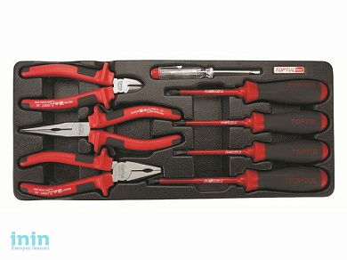Набор-сет диэлектрический 8шт. 434х176мм TOPTUL (GAAT0809)
