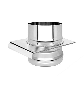 Шибер нерж. задвижной (AISI 430/0,8мм) д.150