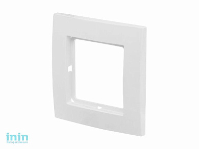 Рамка 1-местная белая, Стандарт, Юпитер (KD-1-Б) (ЮПИТЕР)