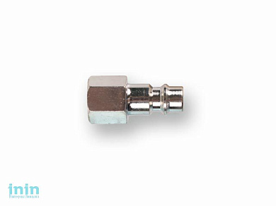 Соединение быстросъем. ПАПА х внутр. резьба 1/4" (сталь) ECO