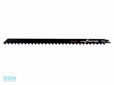 Пилка сабельная по газосиликату S2041HM (2 шт.) BOSCH (пропил прямой, грубый, Carbide Technology, разведенные зубья)