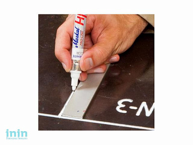 Маркер промышл. перманентный на основе жидк. краски MARKAL PRO-LINE HP СЕРЕБРИСТЫЙ (Толщина линии 3 мм. Цвет серебристый)