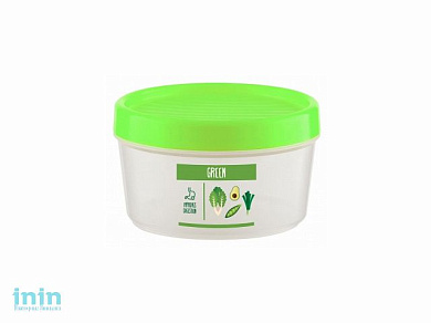 Емкость для сыпучих и СВЧ Vitaline 0,5 л, салатный, BEROSSI (Изделие из пластмассы.)