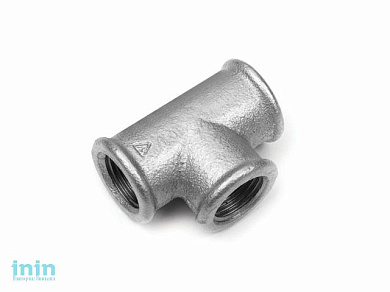 Тройник вн. 1/2" оцинкованн. TITAN (Livarna TITAN)