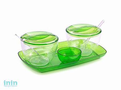 Набор для кухни Fresh, яблоко, BEROSSI (Изделие из пластмассы. Размер 240 х 140 х 95 мм)