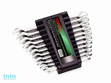 Набор ключей комбинир. 8-19мм 11шт на клипсе TOPTUL (GAAC1103)