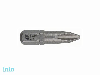 Насадка крестообразная PH2 25мм (BOSCH)